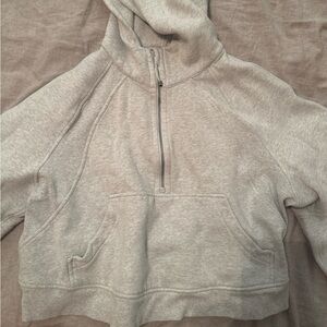 Lululemon scuba oversized half zip hoodie